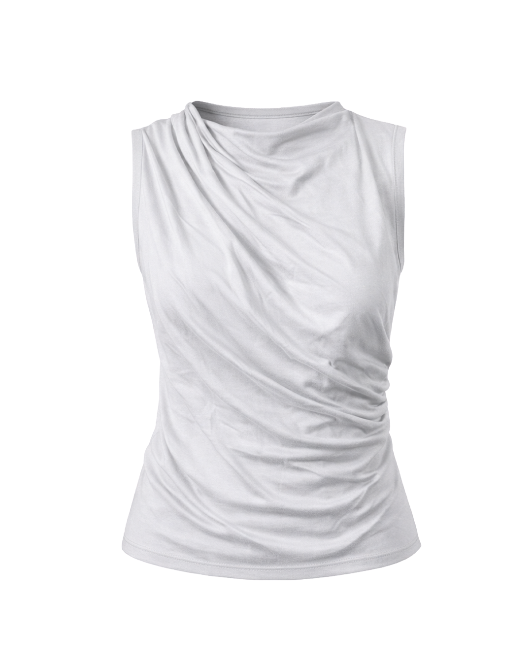 Basic Ruched Tank Top