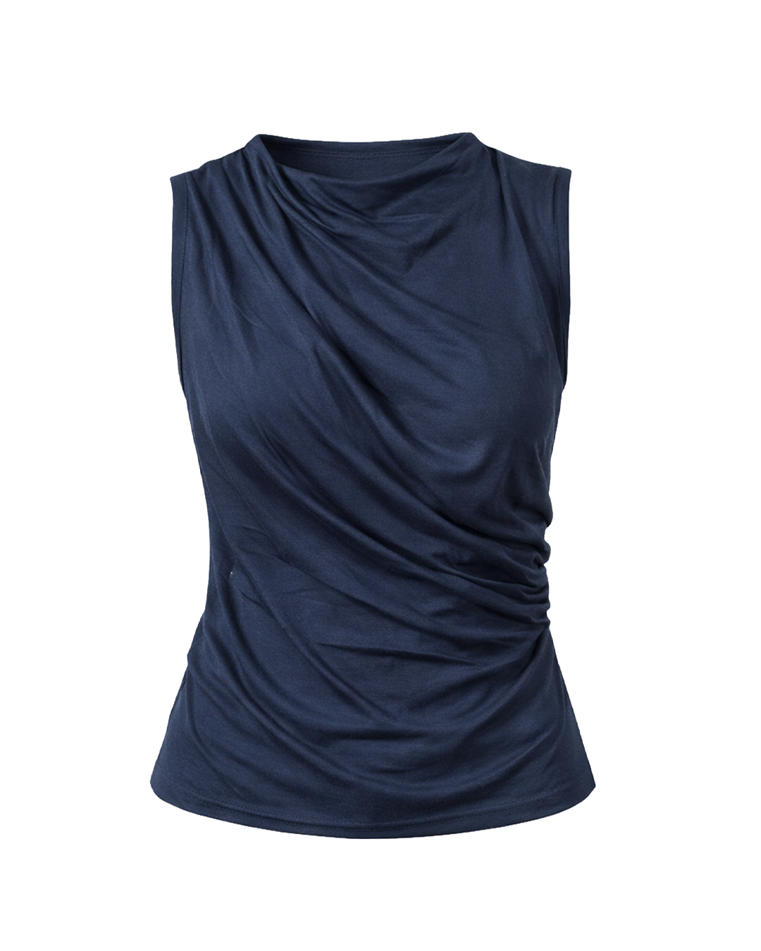 Basic Ruched Tank Top