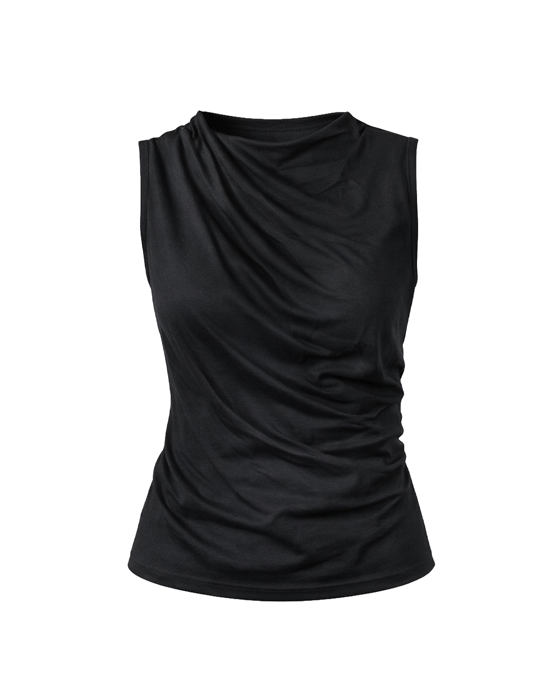 Basic Ruched Tank Top