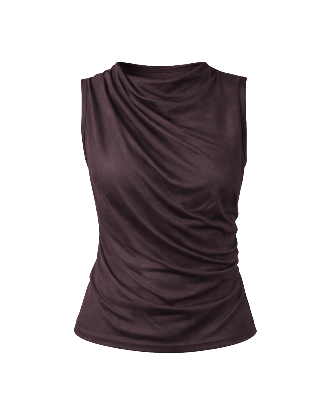 Basic Ruched Tank Top